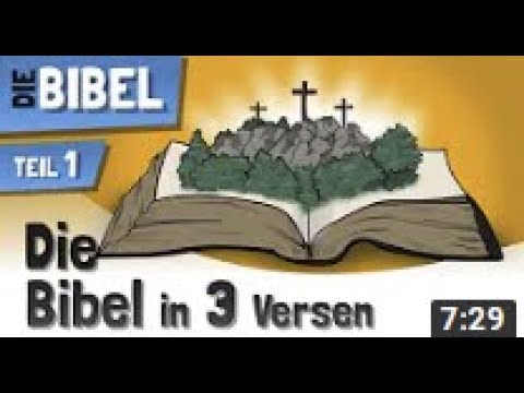 Die Bibel lesen und verstehen in 7 Minuten TEIL 1 von 7