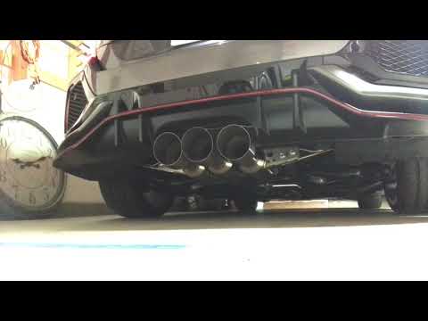 Invidia R400 civic type r fk8