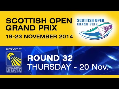 R32 - XD - A.HALL / J.MACPHERSON vs P.BRIGGS / H.LEWCZYNSKA - Scottish Open Grand Prix 2014