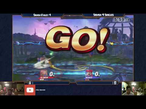 Smash Valley IV Wii U Singles - Logic (Alph) vs Ninja (Mario)- Loser's Semis