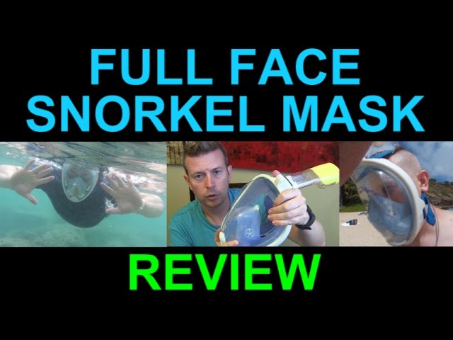 Full Face Snorkel Mask for Easy Breathing Review Best Snorkeling Gear Ever