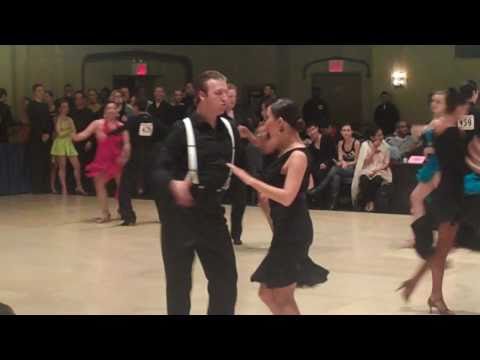 Gold Latin - Cha Cha - MAC 2011 (Brandon and Elise)