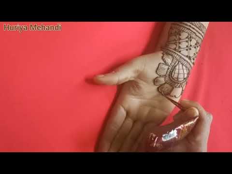 Most beautifull Shaded Mehndi design | Front hand mehandi designs | By Huriya Mehandi Designs
