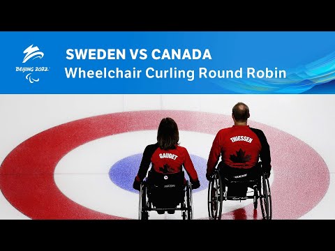 Sweden vs Canada | Wheelchair Curling Round Robin | Day 3 | Beijing 2022 Paralympic Winter Games
