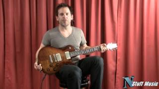 Video thumbnail for PRS Stripped 58 Guitar - Black Gold Finish by N Stuff Music