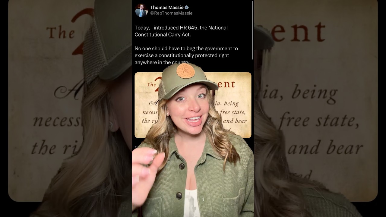 There Is A New Constitutional Carry Bill ￼In Town!!! #2ndamendment #shortsvideo #shortsfeed #shorts