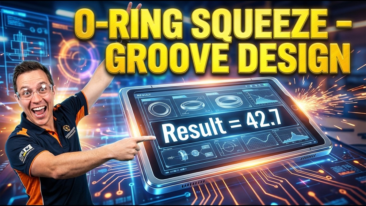 O-Ring Squeeze Calculator — Groove Design