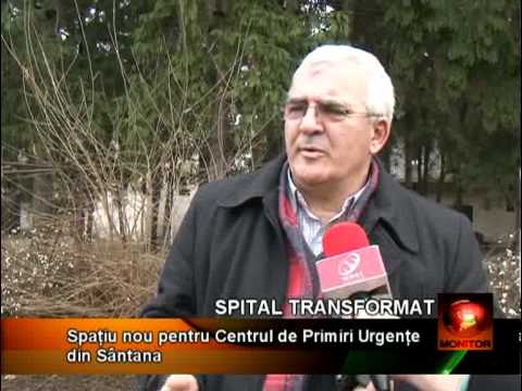 Spital transformat la Sântana