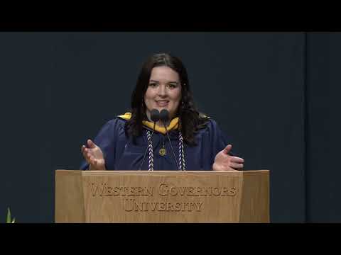 WGU 2023 Seattle Master's Commencement - Grad Speaker Francesca Capozzi