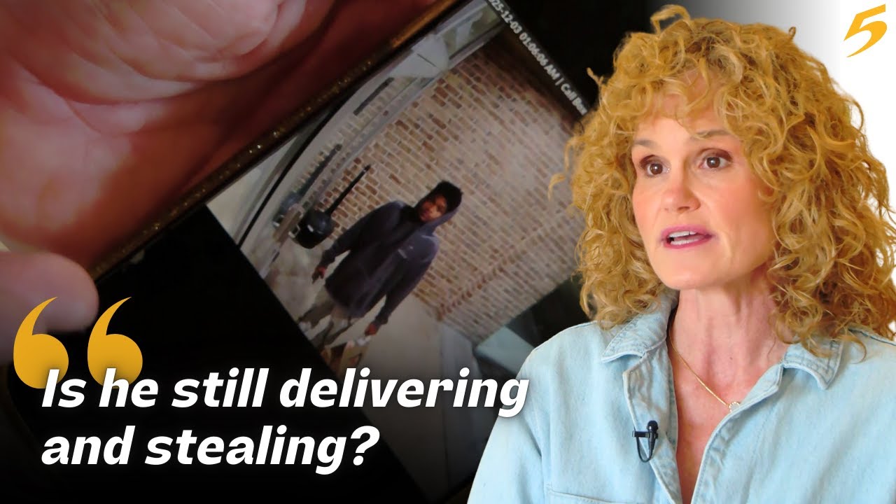 Camera shows Uber Eats driver allegedly stealing packages from downtown apartment building