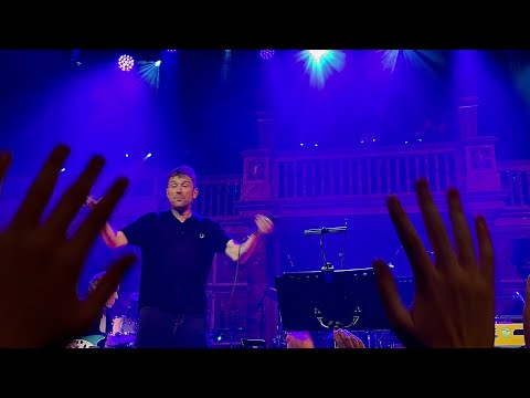 EPIC Damon Albarn teaches audience to sing back up - POLARIS - The Nearer The Fountain Launch 9/2021