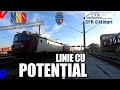 Line With Potential With The Fetesti Faurei Train Line 702 More Is Possible Here