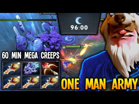 +60 Min Mega Creeps Defending🔥🔥🔥 Best Cameback Ever Sniper 67Kills | Dota 2