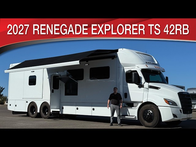 Preview image of 2027 Renegade Explorer TS 42RB Super C Built For Towing Powered By The DD13 youtube video