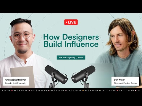How Designers Build Influence AMA with Dan Winer
