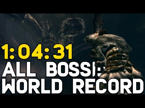 WORLD RECORD Dark Souls All Bosses Speedrun in 1:04:31