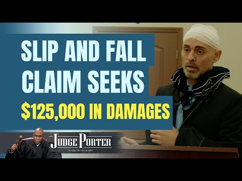 Slip And Fall Accident Wants $125,000