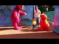 Excited To See Elmo Bria