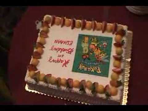 Eshaan's birthday cake