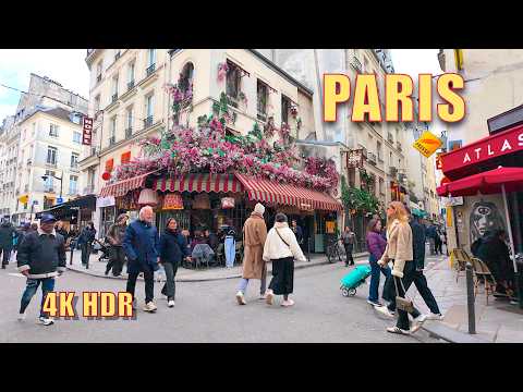 9 February 2026 Paris, France 🇫🇷 Walking Tour  2026 _ City Center & Iconic Streets [4K HDR]