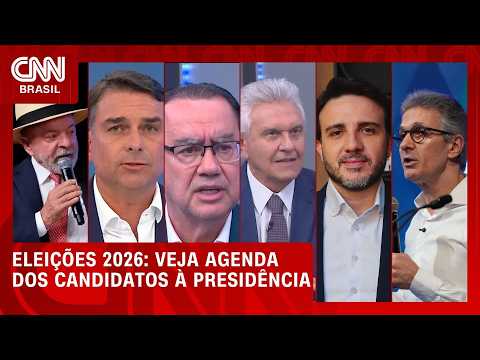 Confira agenda dos candidatos à presidência nesta quarta-feira (9) | CNN NOVO DIA