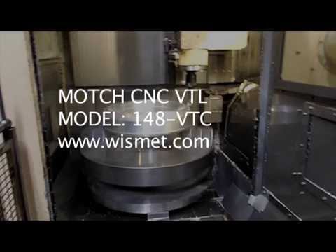 CNC Vertical Turret Lathe MOTCH 148-VTC 1995