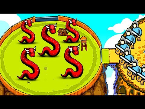 When You INVADE Elite Army Islands With RARE Creatures in Circle Empires Rivals (Battle Simulator)