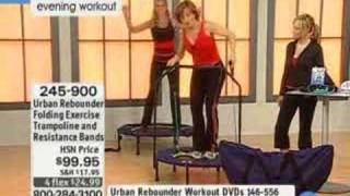 Urban Rebounder Folding Exercise Trampoline