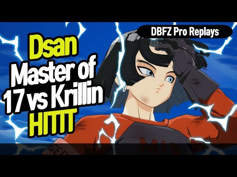 【DBFZ】 War of masters! Master of Krillin Dsan vs master of A17 HITIT 【DBFZ Pro Replays】