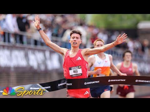 Nico Young CRUSHES Grand Slam Track debut with men's 3000m victory | NBC Sports