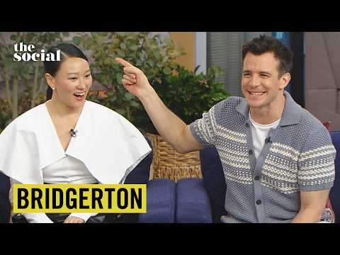 ‘Bridgerton’ Stars Yerin Ha & Luke Thompson Tease Season 4  | The Social