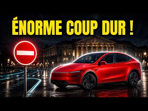 LE GOUVERNEMENT FRANÇAIS VIENT D'INTERDIRE LA TECHNOLOGIE SUR LAQUELLE TESLA AVAIT TOUT MISÉ !
