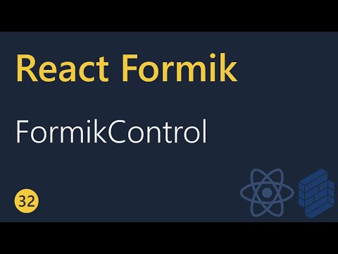 React Formik Tutorial 32 FormikControl Component