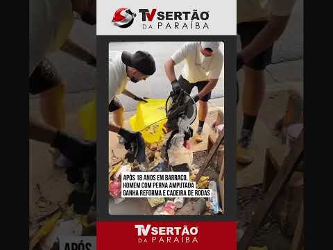 Gesto de solidariedade: Homem que vive há 18 anos em barraco recebe ajuda em SP