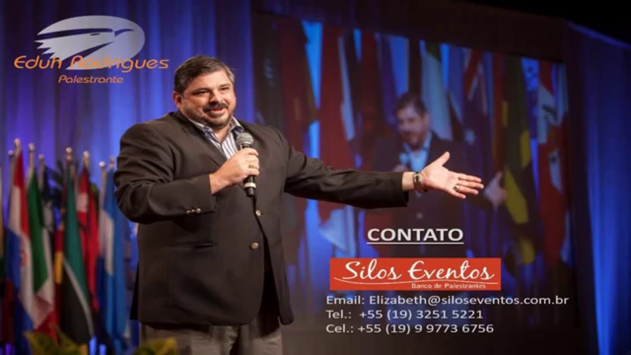 Palestrante Motivacional Eduh Rodrigues Silos Eventos