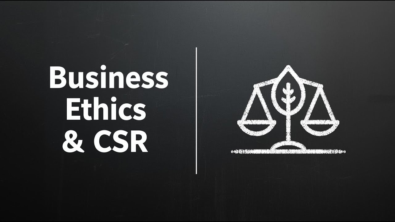 Business Ethics & CSR Explained in 2 Minutes