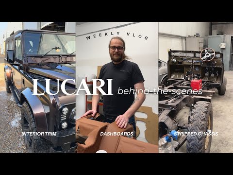 Ep 2 | Mees takes us BTS on the new Land Rover Defender’s interior & latest Defender dash re-trims 