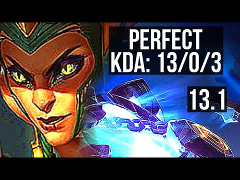 CASSIOPEIA vs XERATH (MID) | 13/0/3, Rank 5 Cassio, Legendary | EUW Master | 13.1