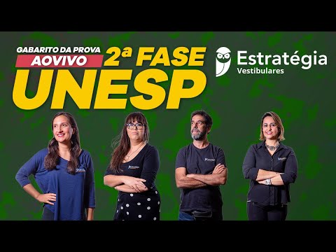 Gabarito da Prova da 2ª Fase da UNESP