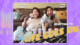BTS (방탄소년단) Official MV Reaction - 'Life Goes On' + Korean Food Mukbang | Crystall Cho