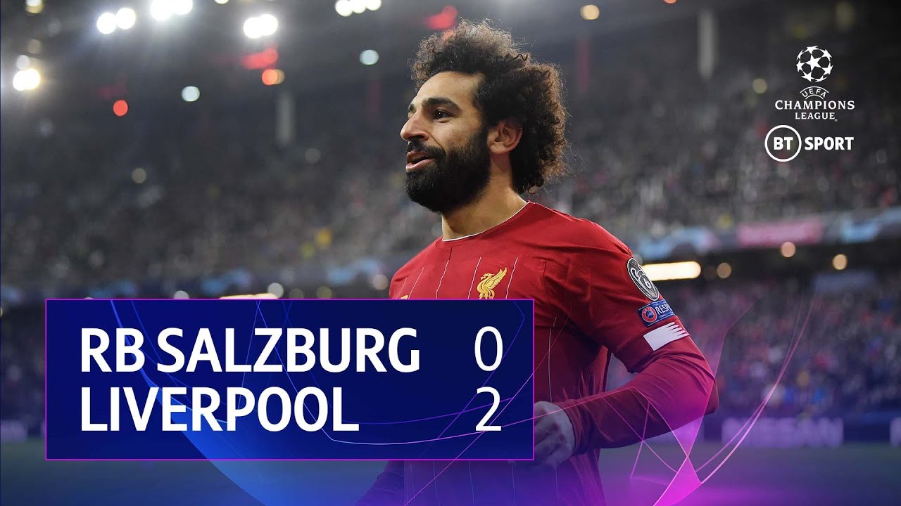 Red Bull Salzburg vs Liverpool (0-2) | UEFA Champions League Highlights - YouTube