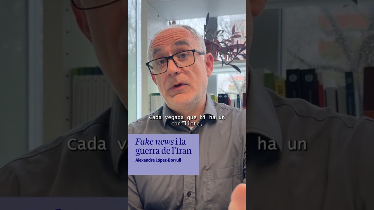 Alexandre López-Borrull, professor video link