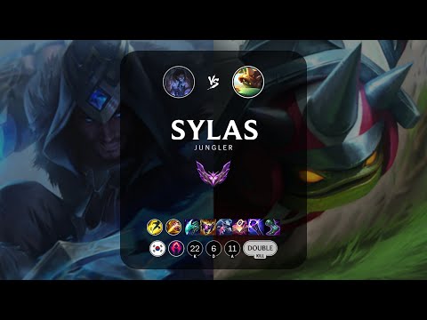 Sylas Jungle vs Rammus - KR Master Patch 12.23