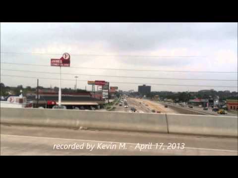 Southbound I-45 North Fwy - Houston