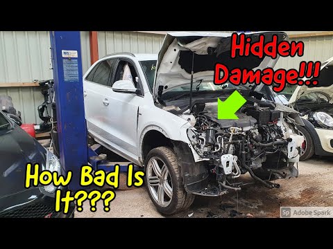 We have Hidden Damage On The Audi Q3 S-Line Plus...... How Bad Is It !!!!!!!!