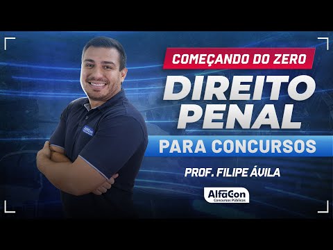 DIREITO PENAL PARA CONCURSOS 2024 - Aula 1/2 - AlfaCon