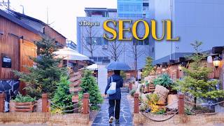 3 Days in Seoul | Hanok Village, Markets & Hidden Cafés | Korean slow travel vlog