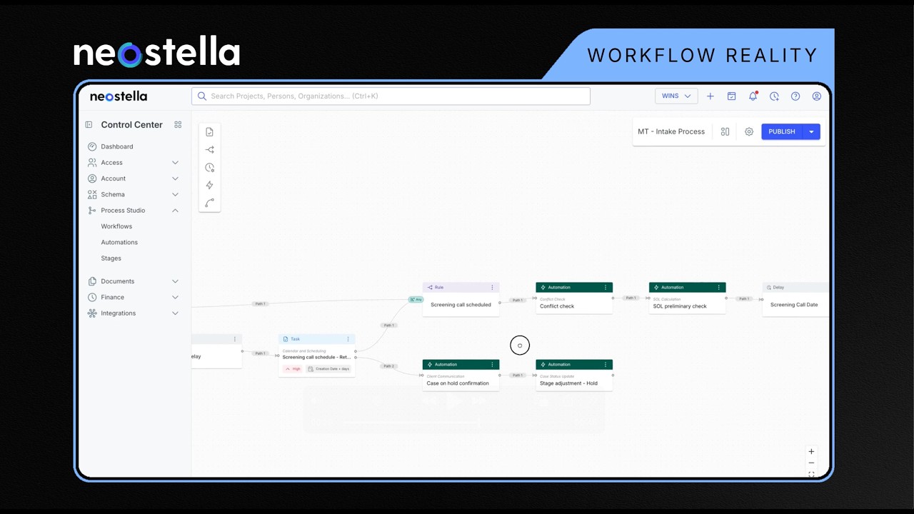 One Size Doesn’t Fit All: Workflows in Neostella