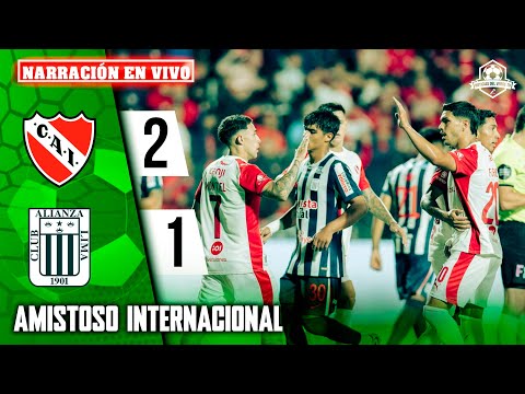 ✅ ALIANZA LIMA cayó en el amistoso ante INDEPENDIENTE de AVELLANEDA (PARTIDO SIMULADO)