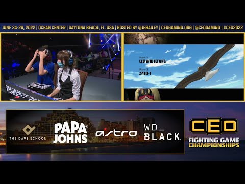 CEO 2022 GUILTY GEAR STRIVE GRAND FINALS - INTEL RAZZO vs VIZIO JONATHAN TENE